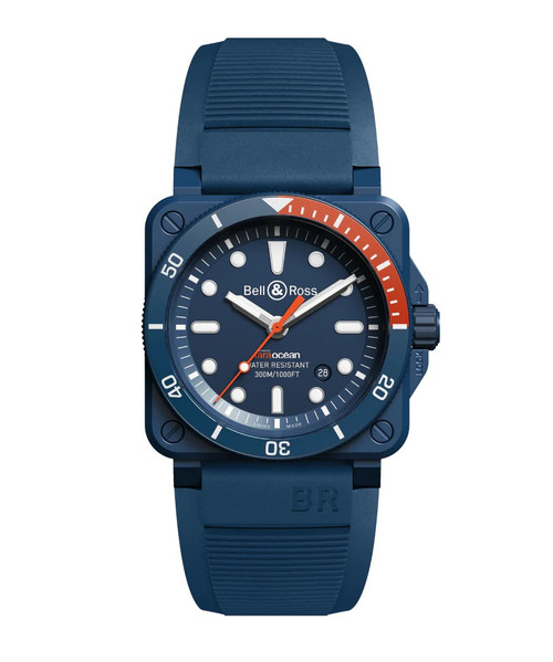 Bell & Ross BR 03 Diver Blue Ceramic BR0392DTRCESRB