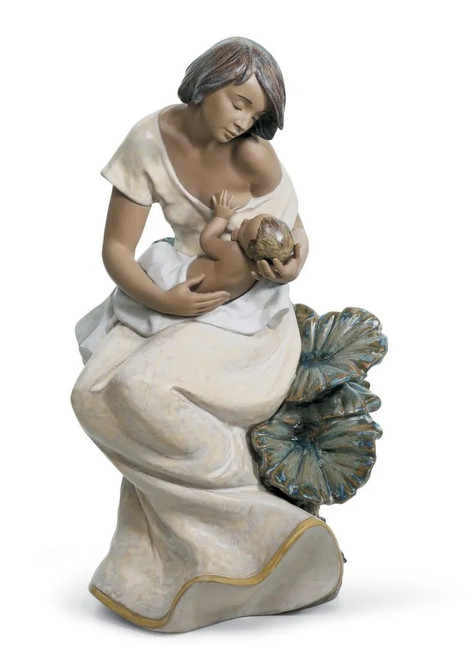 Lladro A Beautiful Bond Mother Figurine