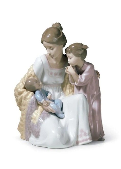 Lladro Welcome to The Family Figurine