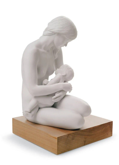 Lladro A Nurturing Bond Mother Figurine