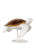 Lladro Sea Turtle II (white - copper) Sculpture