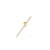 Messika Gatsby Yellow Gold Diamond Paved Mono Earring