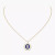 Messika Lucky Move SM Lapis Lazuli Necklace Yellow Gold Diamond Necklace