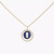 Messika Lucky Move SM Lapis Lazuli Necklace Yellow Gold Diamond Necklace