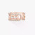 Messika Move 10th Pink Gold Diamond Ring