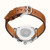 Hermès Slim d'Hermès 32mm quartz watch caseback with steel pin buckle, back view