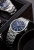 Nivada Grenchen F77 Blue With Date