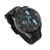 Bomberg BOLT-68 Racing Black & Blue Stripe BS45CHPBA.059.26