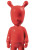 Lladro The Red Guest Figurine. Small Model.
