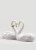 Lladro Endless Love Swans Figurine. Golden Luster