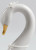 Lladro Endless Love Swans Figurine. Golden Luster