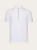 Ferragamo Polo with Zip Collar White