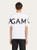 Ferragamo Short Sleeve T-Shirt with Graphic logo White