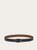 Ferragamo Reversible and adjustable belt Brown Sugar/ Black