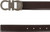 Ferragamo Reversible leather belt Black/ Dark Brown