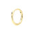 Persée  Single Small Size Hoop Yellow Gold