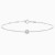 Djula White Gold Magic Touch Target Bracelet