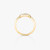 Messika Yellow Gold Move Uno Half Pavé Ring