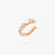 Messika Pink Gold D-Vibes Single Clip Earring