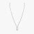 Messika So Move Pavé White Gold Necklace