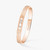 Messika Pink Gold Move Noa Ciselé Bangle