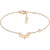 Piaget Sunlight Decor Palace chain bracelet in 18K rose gold set with one brilliant-cut diamond