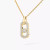 Messika So Move pavé necklace