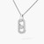 Messika So Move pavé necklace