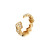 Tattoo Python diamonds ring Yellow gold
