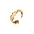 Tattoo Python diamonds ring Yellow gold