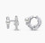 Yoko 18K White Gold Akoya Pearl Earring