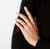 Yoko Sleek 18K Yellow Gold Double Pearl and Diamond Ring