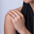 Yoko Baby Glitz 18K Gold Akoya Pearl and Princess-Cut Diamond Open Ring