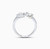 Yoko Baby Glitz 18K Gold Akoya Pearl and Multi Diamond Open Ring