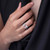 Yoko Baby Glitz 18K Gold Akoya Pearl and Multi Diamond Open Ring