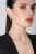 Pasquale Petit garden necklace  in 18k Rose and White Gold with White and Champagne Diamonds