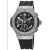 Hublot  Big Bang 41mm Black Dial Diamond Bezel Rubber