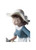 Lladro A Barrow of Fun Girl Figurine