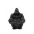 Lalique Gorilla Black Sculpture