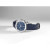 Piaget Polo Chronograph Automatic Steel Watch Blue Alligator