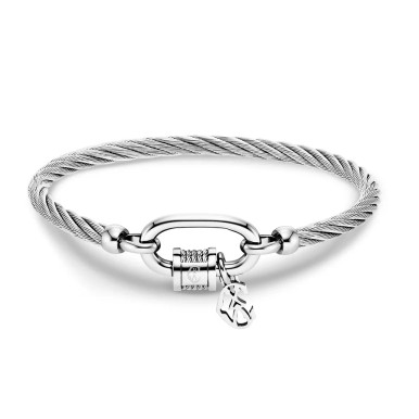 Charriol Steel Forever™ Lock Bangle