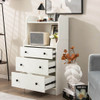 Modern Storage Dresser with Anti-toppling Device-Walnut