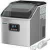 48 lbs Stainless Self-Clean Ice Maker with LCD Display