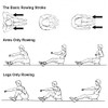 Adjustable Oxygen Resistance of Folding Magnetic Rowing