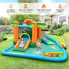 Inflatable Water Slide Park with Upgraded Handrail without Blower