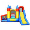 Inflatable Bounce House with Basketball Rim and 780W Blower