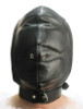 Padded Leather Hood - MediumLarge