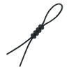 4-Way Adjustable Cock and Ball Tie - Black