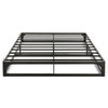 Full size Modern Low Profile Heavy Duty Metal Platform Bed Frame