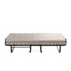 Rollaway Bed with Casters Wheels and Folding Memory Foam Mattress